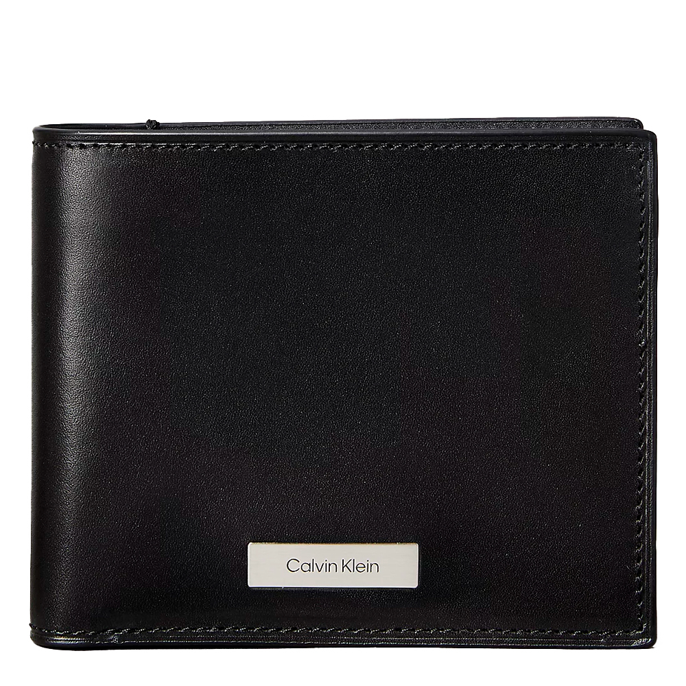 Calvin Klein Jeans Men's Wallets And Purses For Folded Wallet With Logo Plaque