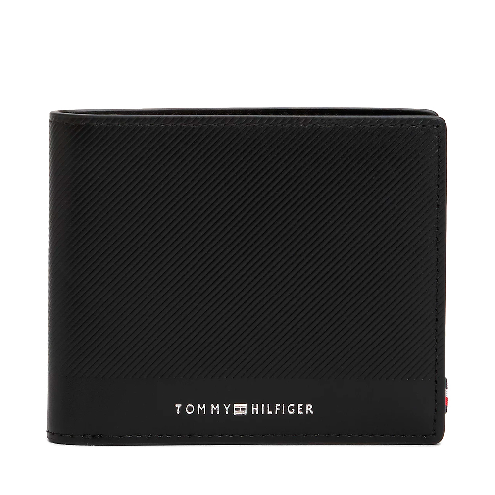 Tommy Hilfiger Bags Cartera plegable de piel con logo