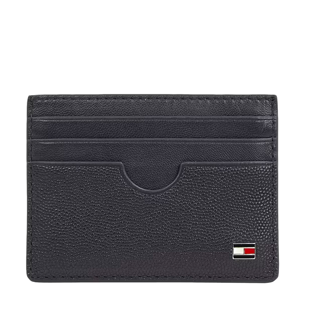 Tommy Hilfiger Bags Men's Wallets And Purses For Leather Card Holder With Enameled Logo