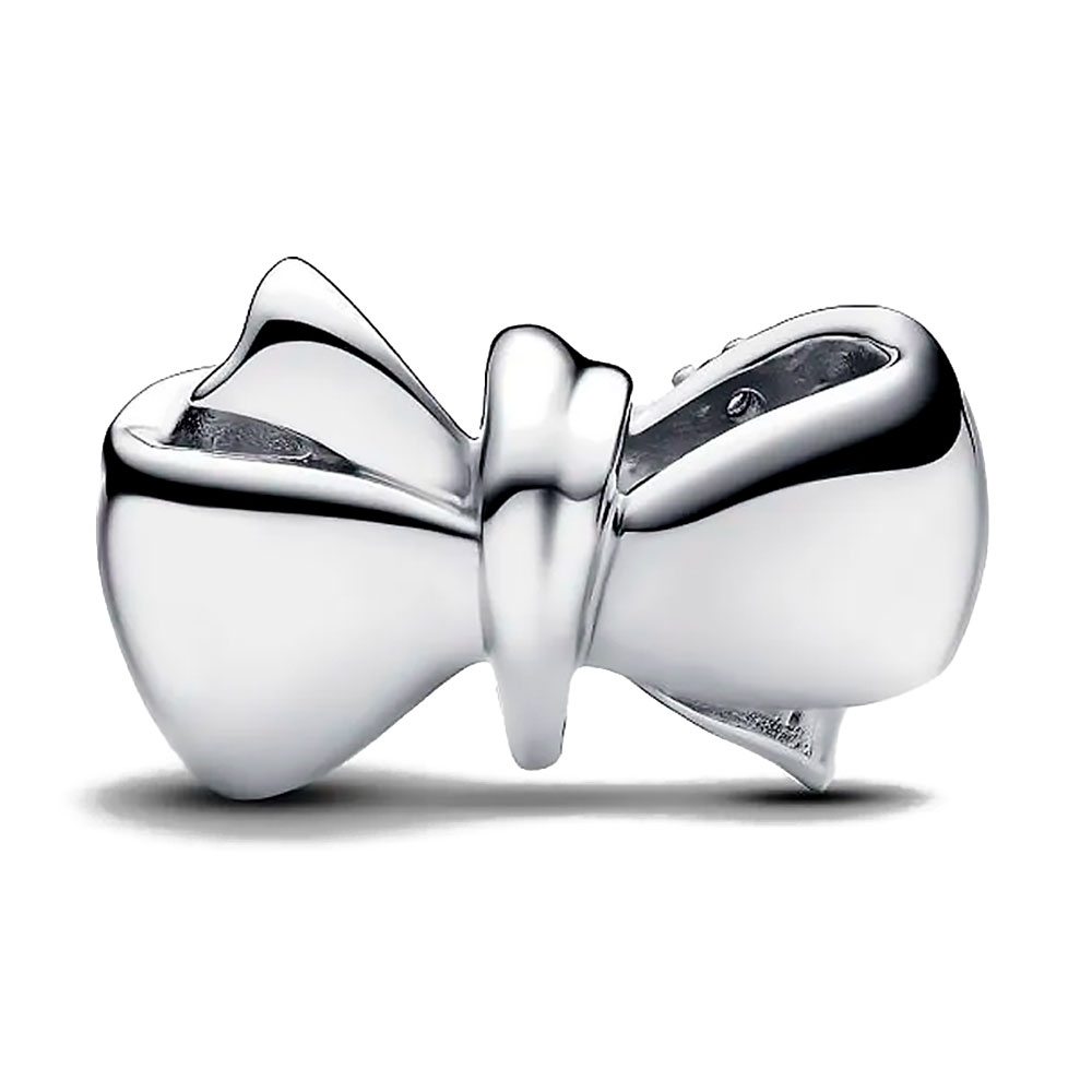 Pandora Charm en plata de ley Lazo Brillante 793442C01 – imagen 2