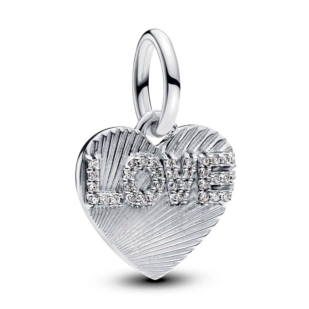 Pandora Silver Charms Heart Charm 793604C01