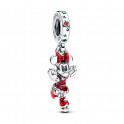 Charm Colgante Minnie Mouse Patinando Sobre Hielo 793530C01