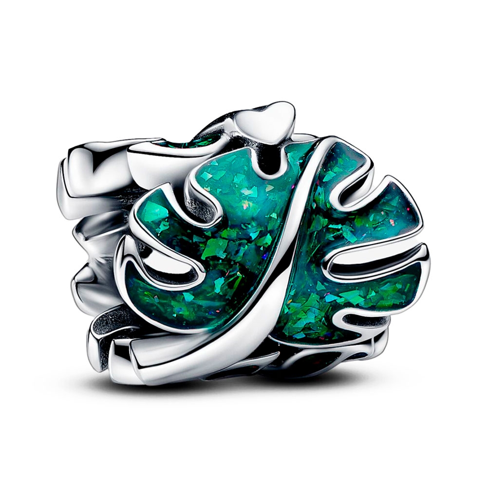 Pandora Green Charms Monstera Leaves Charm 793332C01