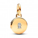 CHARM PENDANT ENGRAVABLE MEDAL THAT OPENS 763066C01