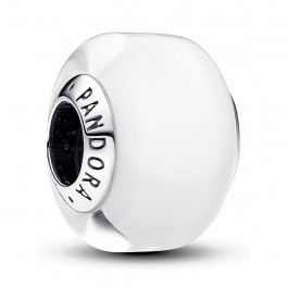 MINI WHITE MURANO GLASS CHARM 793118C00 - Sabina