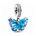 CHARM COLGANTE DE CRISTAL DE MURANO MARIPOSA 792698C01