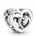 Infinite Intertwined Hearts Charm 790800C00