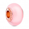 CHARM DE CRISTAL DE MURANO ROSA MATE 789421C00