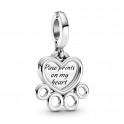 Hearts and Footprints Pendant Charm 799360C00