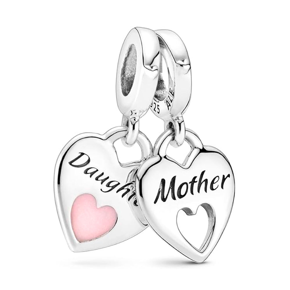 Pandora Charm Colgante Doble Corazón Dividido 799187C01