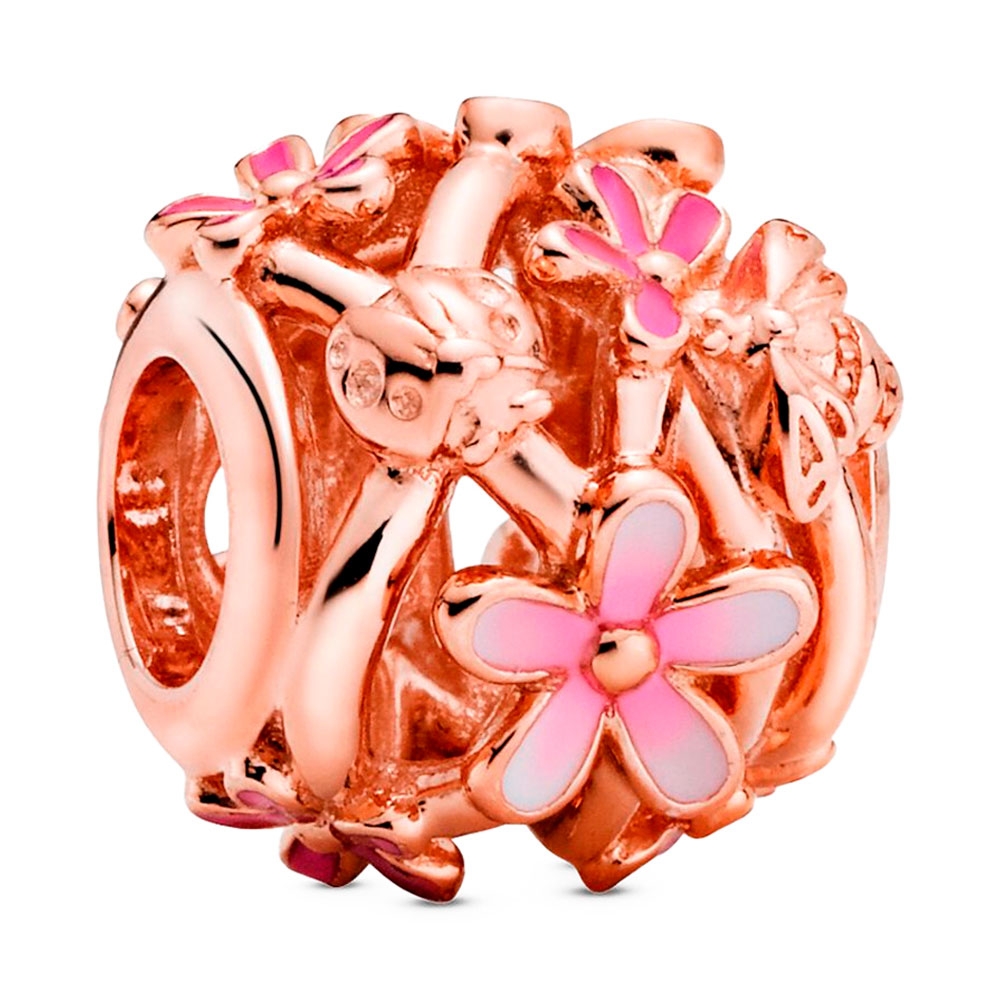 Pandora Pink Charms Charm Daisy Openwork 788772C01