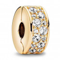Charm de clip Pav&eacute; Transparente 768658C01
