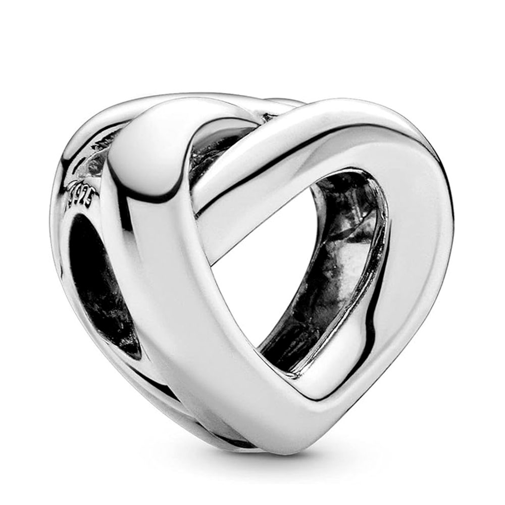 Pandora Silver Charms Heart Knot Sterling Charm 798081