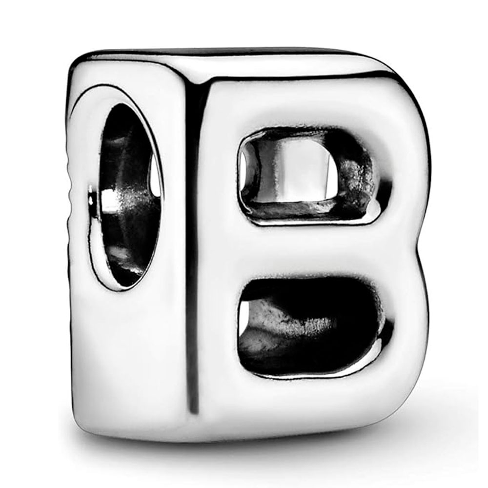 Pandora Silver Charms Letter B Sterling Charm 797456