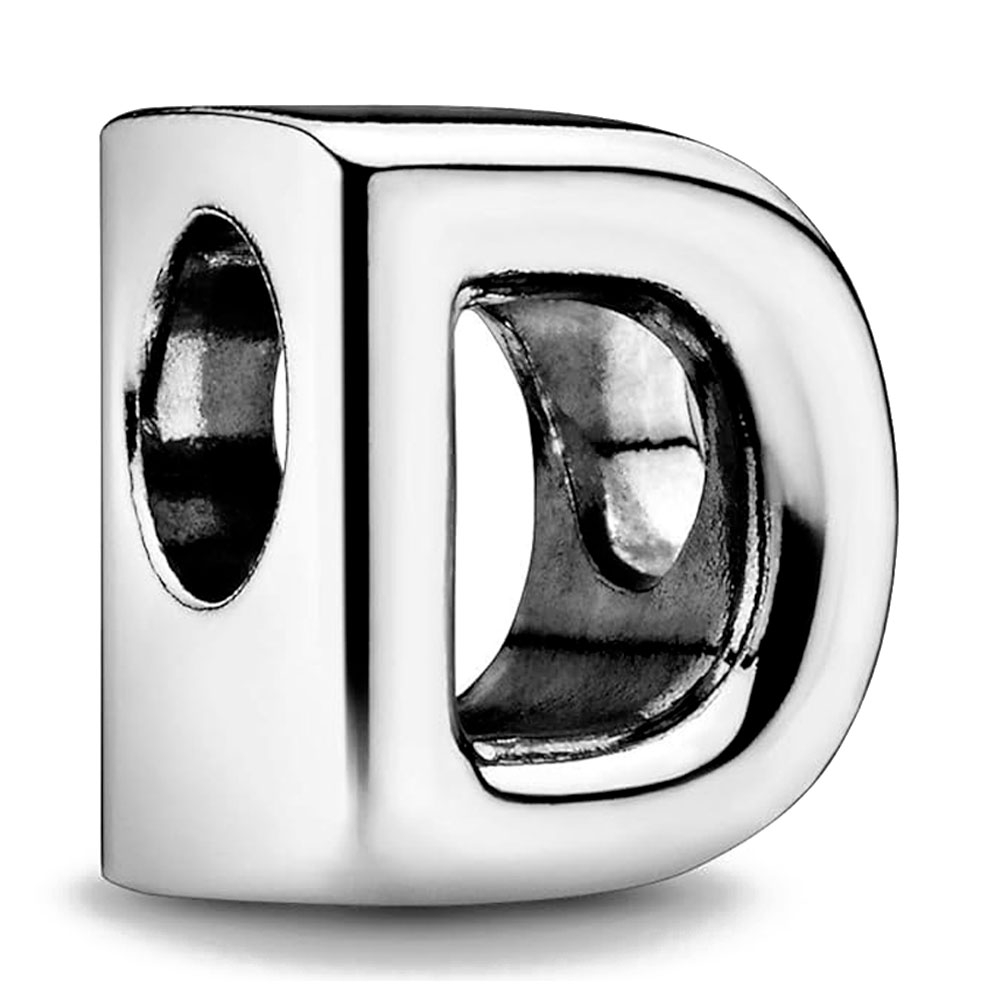 Pandora Silver Charms Letter D Sterling Charm 797458