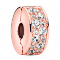 Klarer Pav&eacute;-Clip-Charm 781817CZ