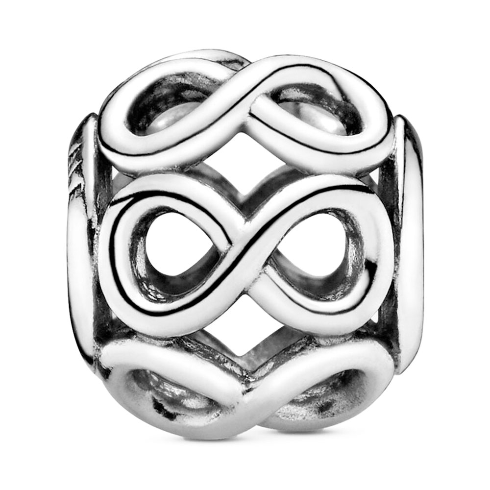 Pandora Silver Charms Charm In Sterling Infinite Shine 791872