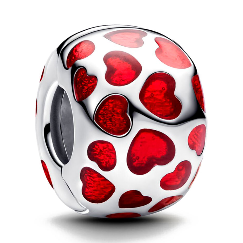 Pandora Charms Herz-Clip-Anhänger rund, 793679C01
