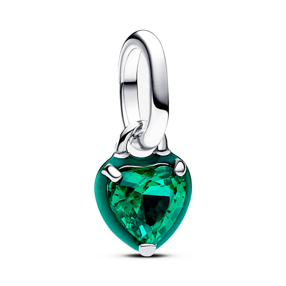 Pandora Charm Mini Colgante Pandora ME Chakra Corazón Verde 793042C03
