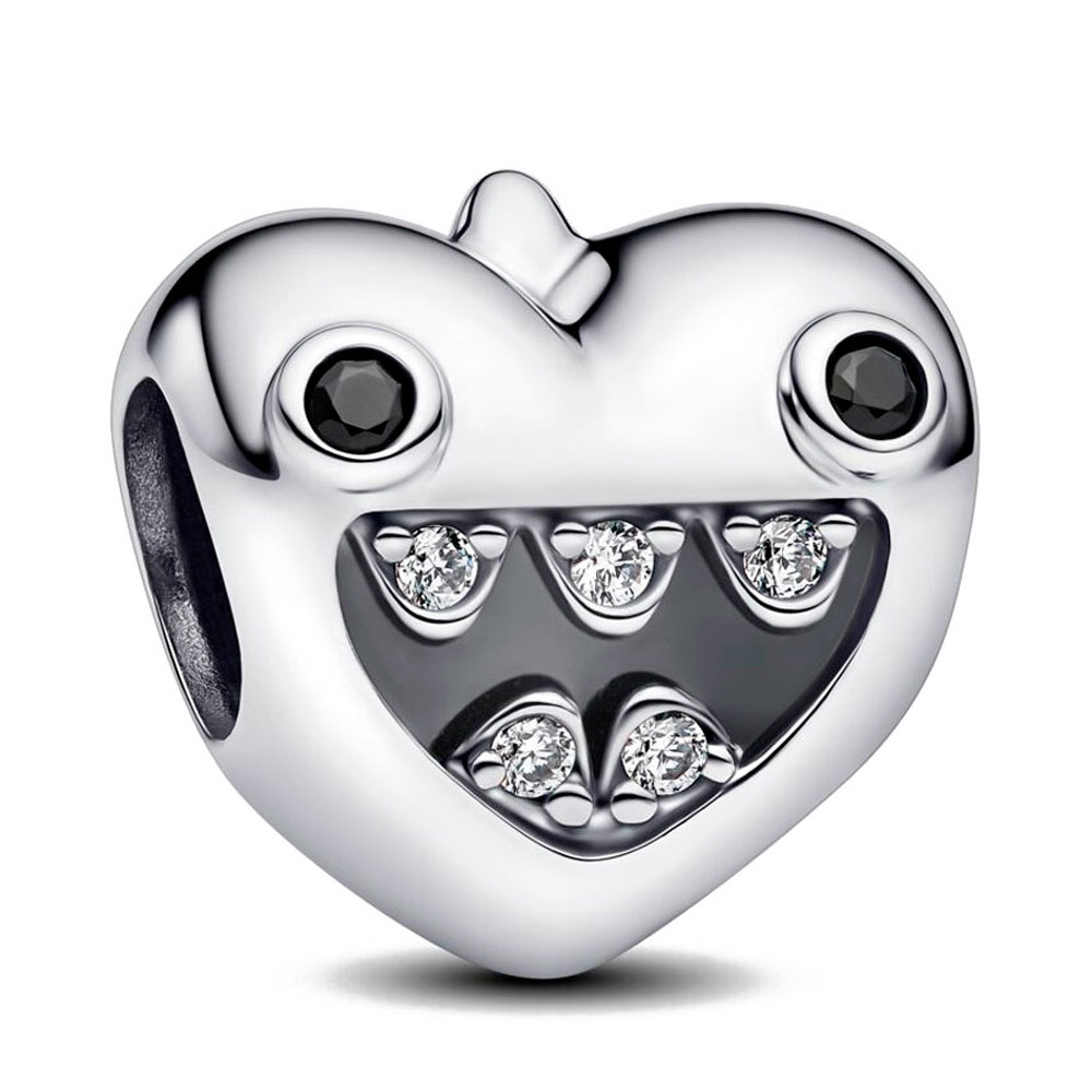 Pandora Charm en plata de ley Corazón Mamá de Monstruitos 793768C01