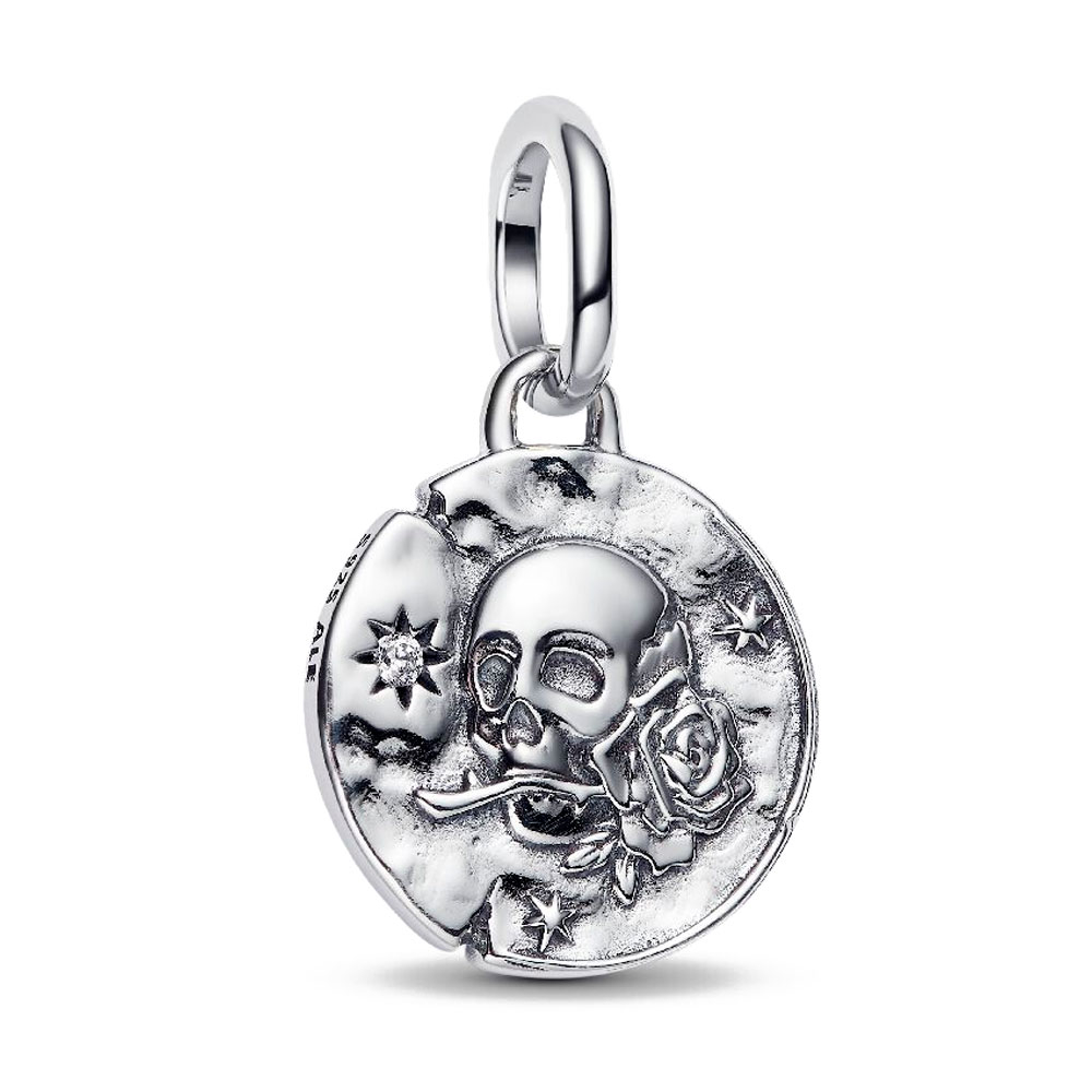 Pandora  Charms Skull Medallion Charm 794089C01