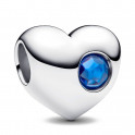 Charm Coraz&oacute;n Gema Azul 794161C09