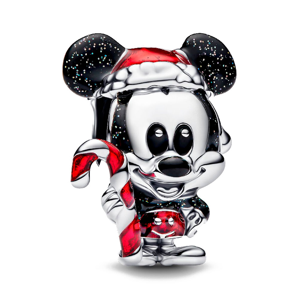 Pandora Silver Charms Disney Christmas Mickey Mouse Charm 794217C01