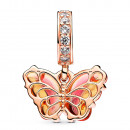 schmetterlingsanhanger-aus-rosa-und-gelbem-muranoglas-782698c01