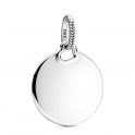 Engravable Round Tag Pendant 398610C00
