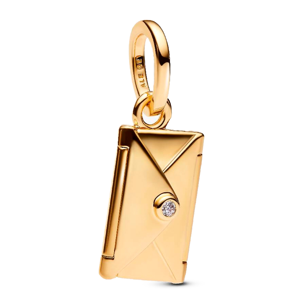 Pandora Charm Colgante Sobre Grabable que se abre 764421C01