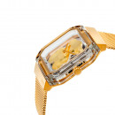 d-bear-party-analog-uhr-mit-goldstahlarmband