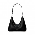 Hobo bag with pebble jewelry chain