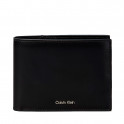 Cartera de piel de plegado triple