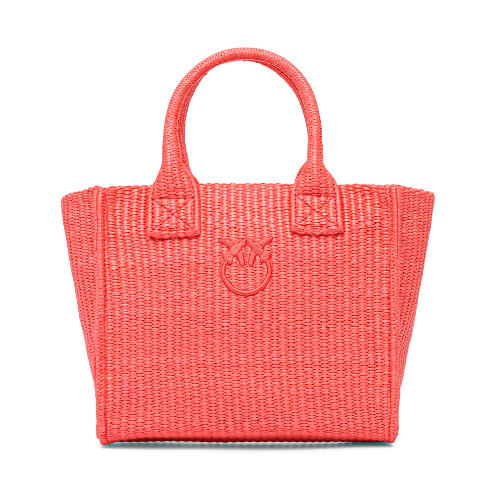 Pinko Bolso Tipo Tote Beach Shopper Mini Rafia