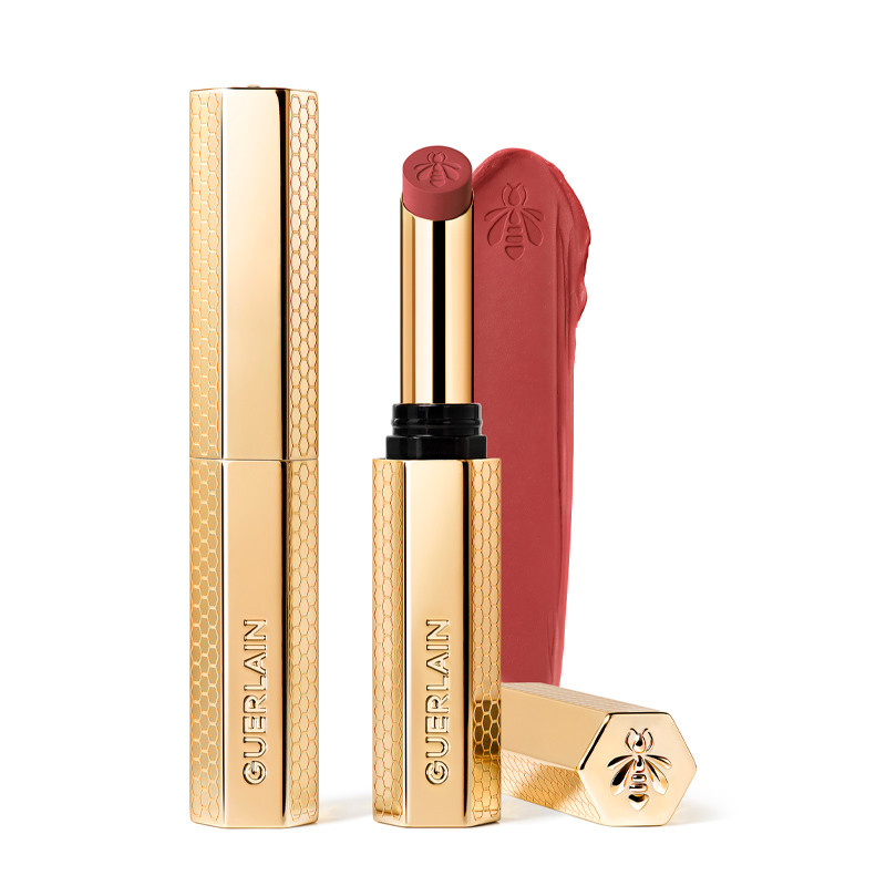 Guerlain Labiales KissKiss Bee Glow Matte El labial mate con miel que desafía la transferencia