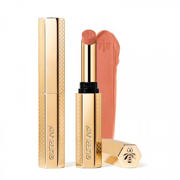 guerlain-kisskiss-bee-glow-matte-de-matte-lipstick-met-honing-die-niet-afgeeft