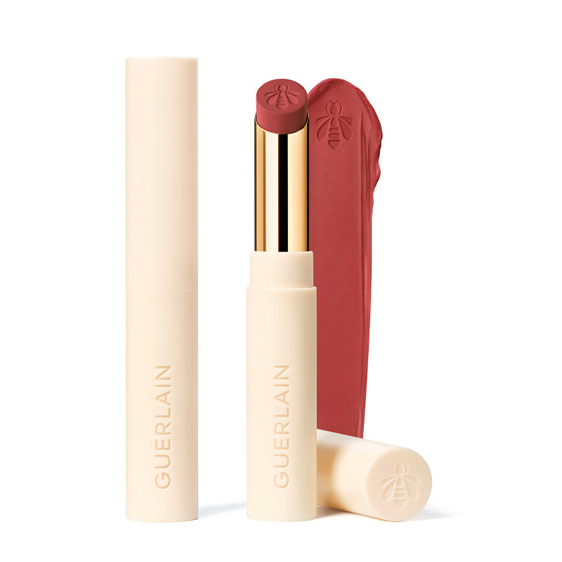 Guerlain Labiales KissKiss Bee Glow Matte Recarga - Color intenso y confort en versión sostenible