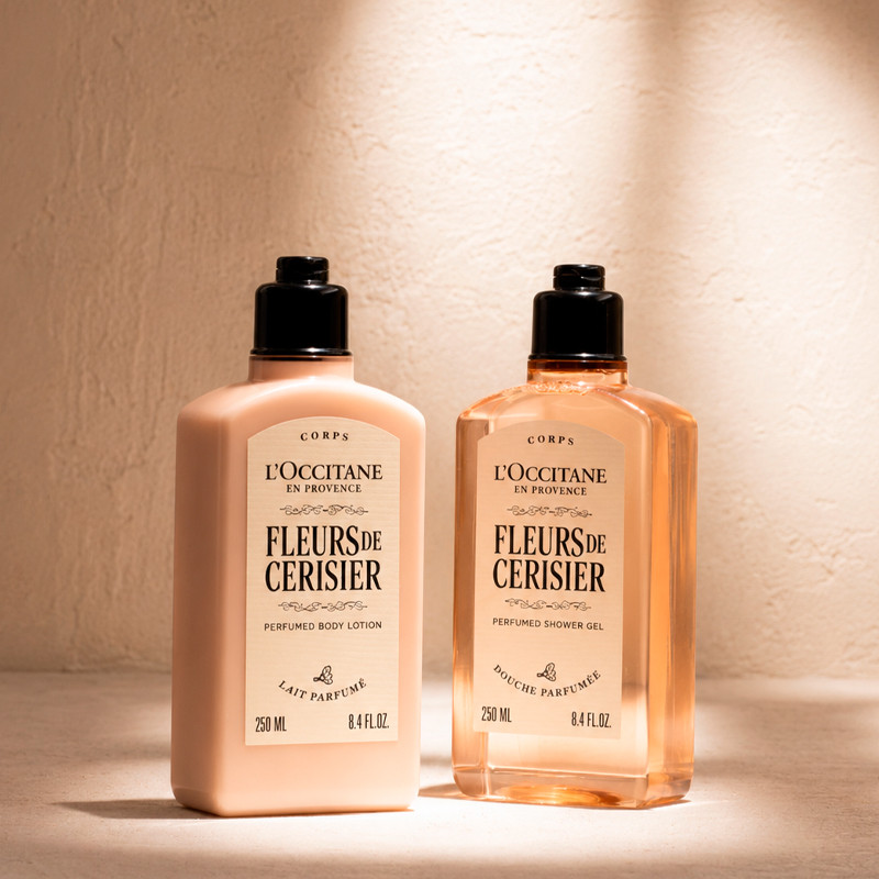 L'OCCITANE - Leche de cuerpo Fleurs de Cerisier (Flores de Cerezo) - 250 ml – imagen 2