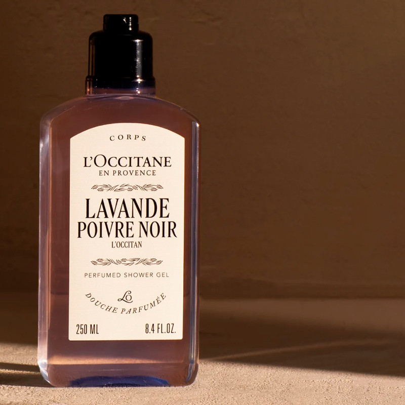 L'OCCITANE - Gel de Ducha Lavande Poivre Noir - 250 ml – imagen 2