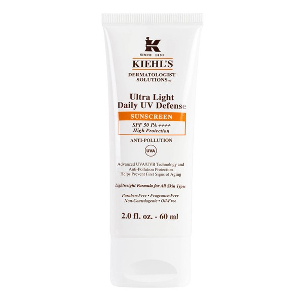 Kiehl's Protezione solare per il viso Ultra Light Daily UV Defense SPF50 Pa+++ Protezione solare
