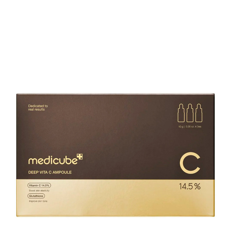 Medicube Cosmética Facial Deep Vita C Brightening And Firming Ampoule Estuche