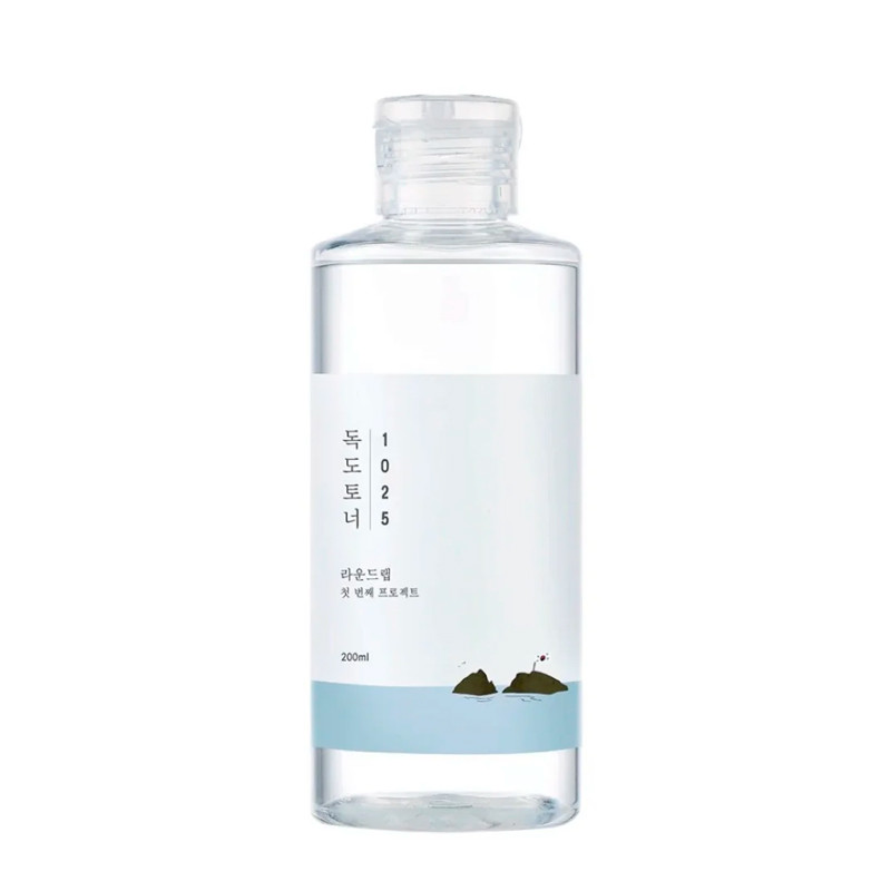 Round Lab  Face Skin Care 1025 Dokdo Toner Hydrating Facial Toner - Exfoliants