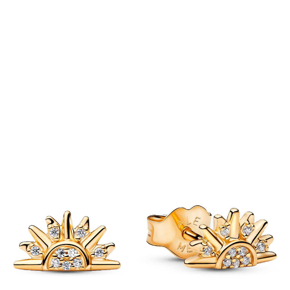 Pandora  Earrings Bright Celestial Sun Stud Earrings 264627C01