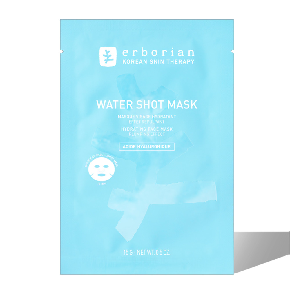 Erborian Cosmética Facial Water Shot Mask Mascarilla Facial Hidratante Con Ácido Hialurónico