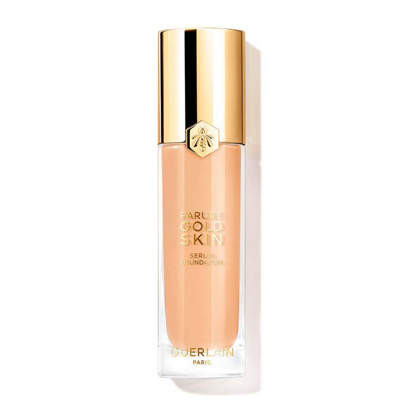 Guerlain Parure Gold Skin Serum Foundation Base De Maquillaje Reparadora Luminosidad Rejuvenecedora