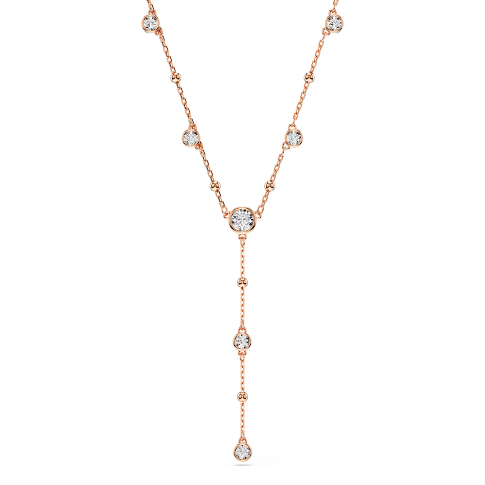 Swarovski Halsketten Y-förmiger Kragen Imber