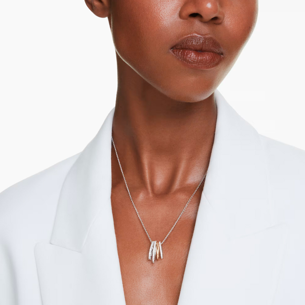 Swarovski Cadena 'Hyperbola'  oro / plata / transparente – imagen 5