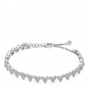 Pulsera Coraz&oacute;n Triple Gemas 594390C01