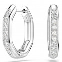 Pendientes de aro Dextera octagonal