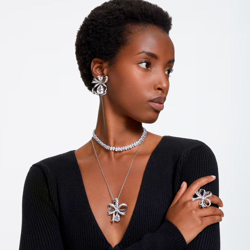 Swarovski Collar Tennis Matrix pera – imagen 2